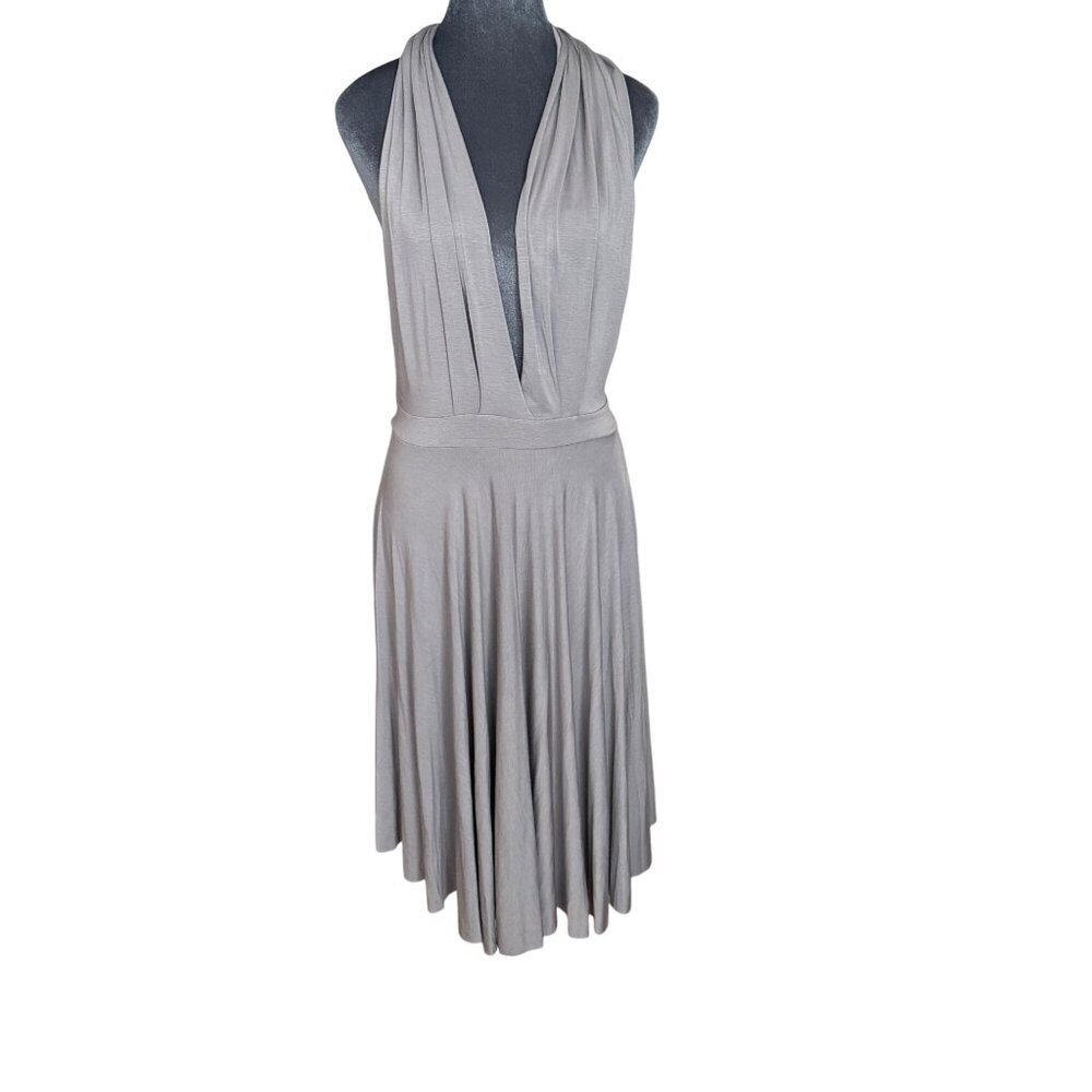 Tart Womens Convertible Modal Dress M Gray